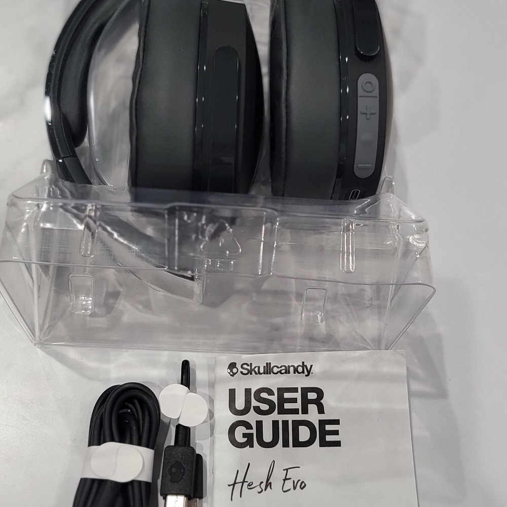 Skullcandy Hesh Evo Wireless Over-Ear Headset - True Black OpenBox - Picture 6 of 7